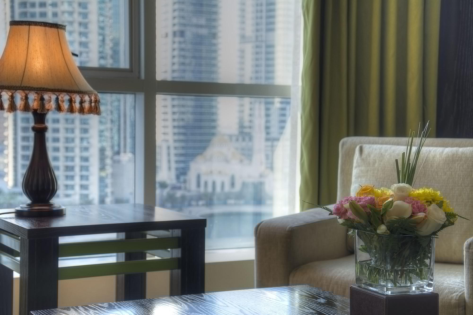 Marina View Deluxe Hotel Apartment Dubai Exterior photo